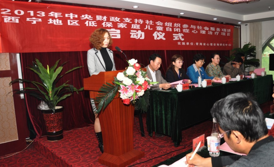 西宁地区低保家庭儿童自闭症心理治疗项目