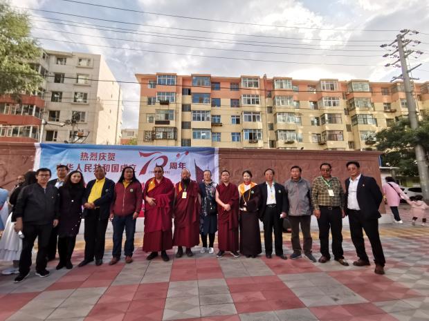 献礼建国70周年大庆，为困难家庭送温暖送祝福活动